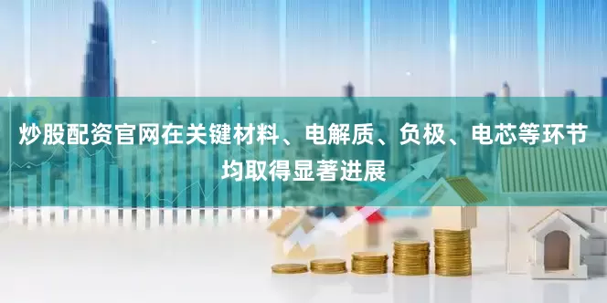 炒股配资官网在关键材料、电解质、负极、电芯等环节均取得显著进展